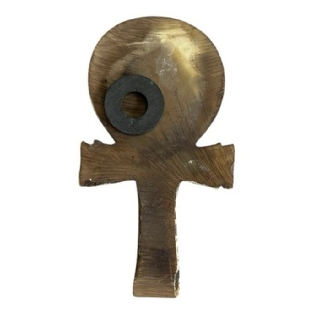 Pair Of Egyptian Ankh Decor Cross Symbol of Life 3.5" Magnets Amulet SouvenIr - Picture 3 of 3
